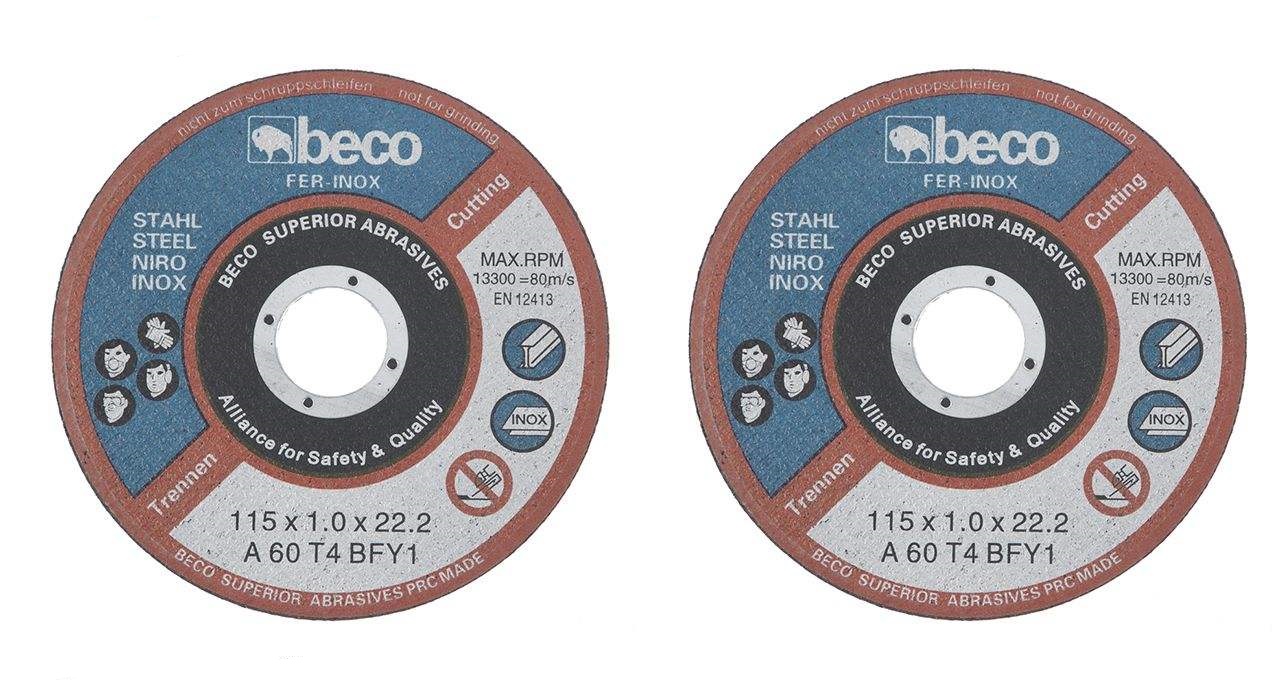 مجموعه 2 عددی صفحه برش فلز مینی بکو مدل A30